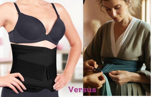 BellyBinding versus Kompressionsgurt