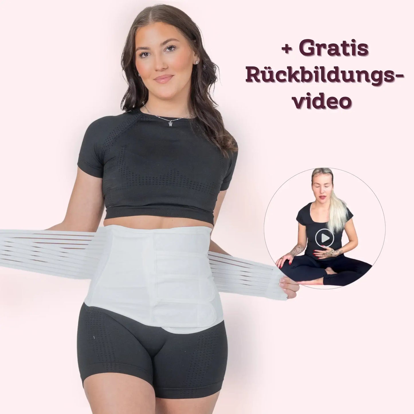 Bauchgurt nach Schwangerschaft + Gratis Rückbildungs-Video