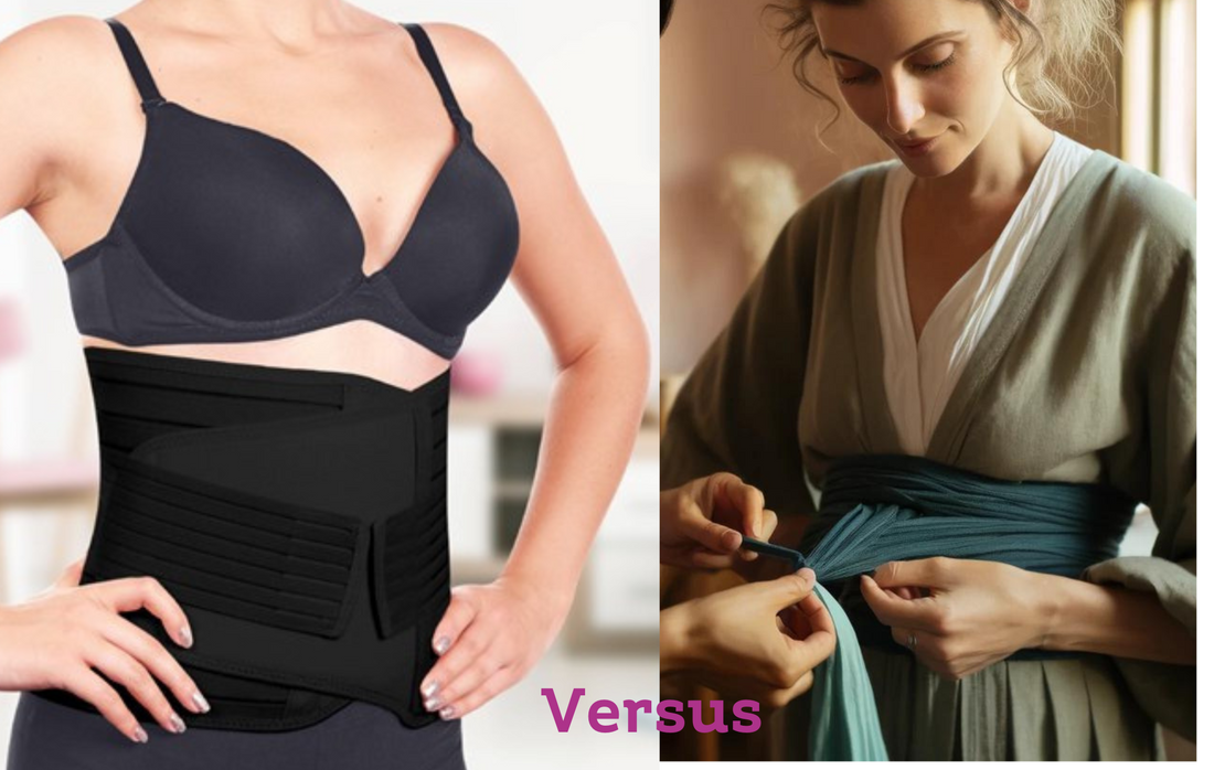 BellyBinding versus Kompressionsgurt