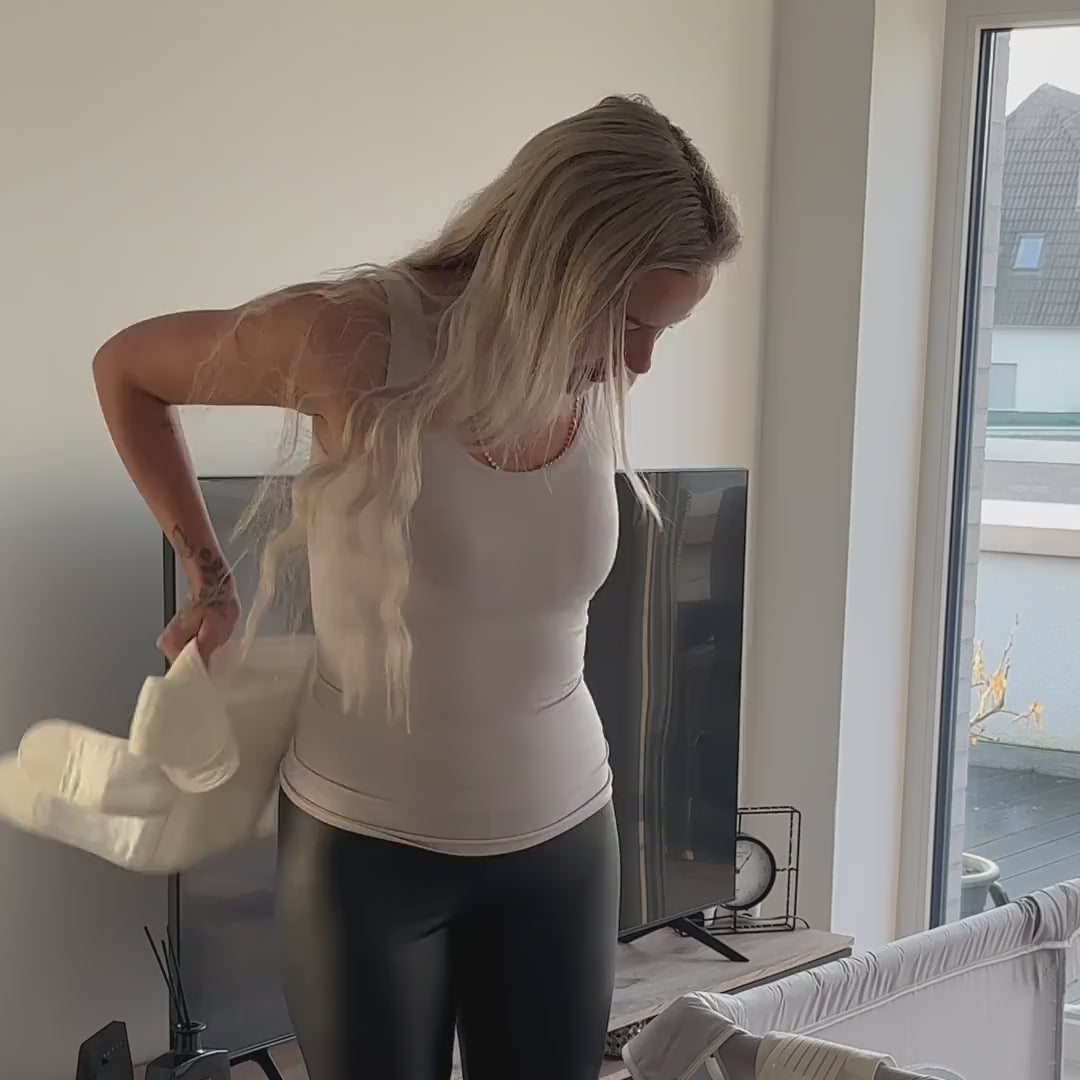 Bauchgurt anlegen